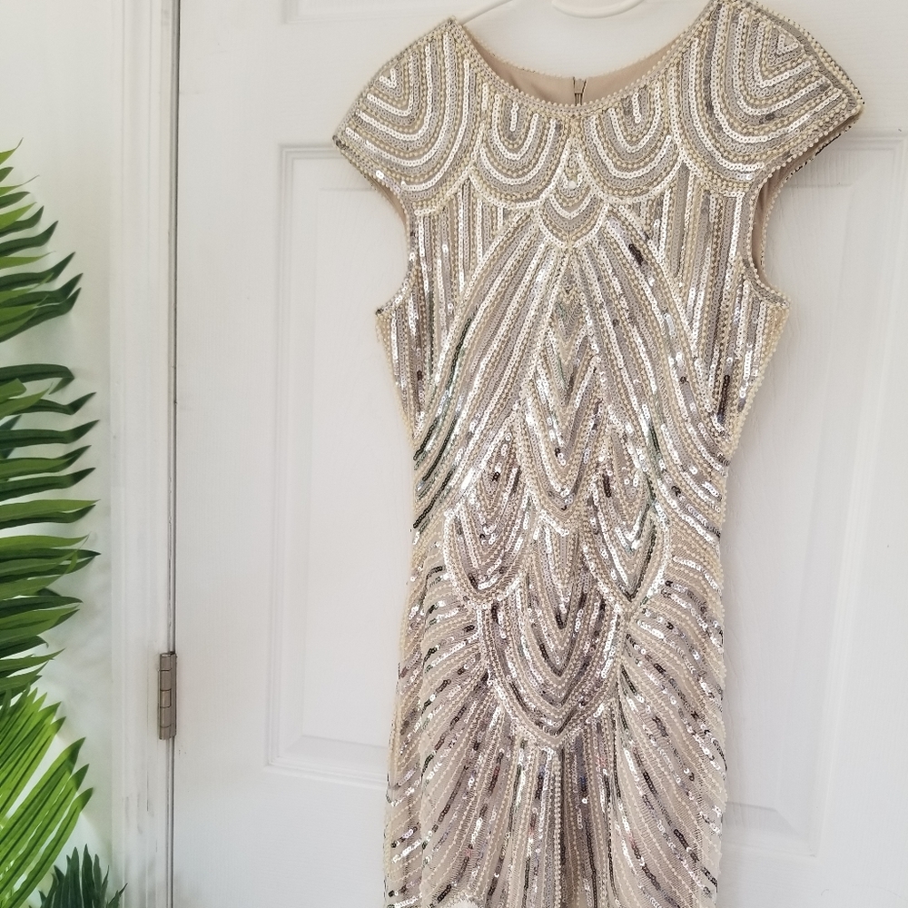 Spaghetti Dress XS Cream For all Occasions